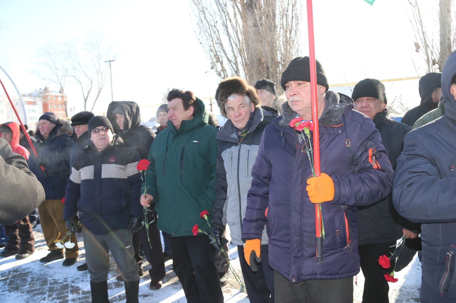 В Уруссу состоялся митинг, посвященный 35-годовщине вывода советских войск из Афганистана