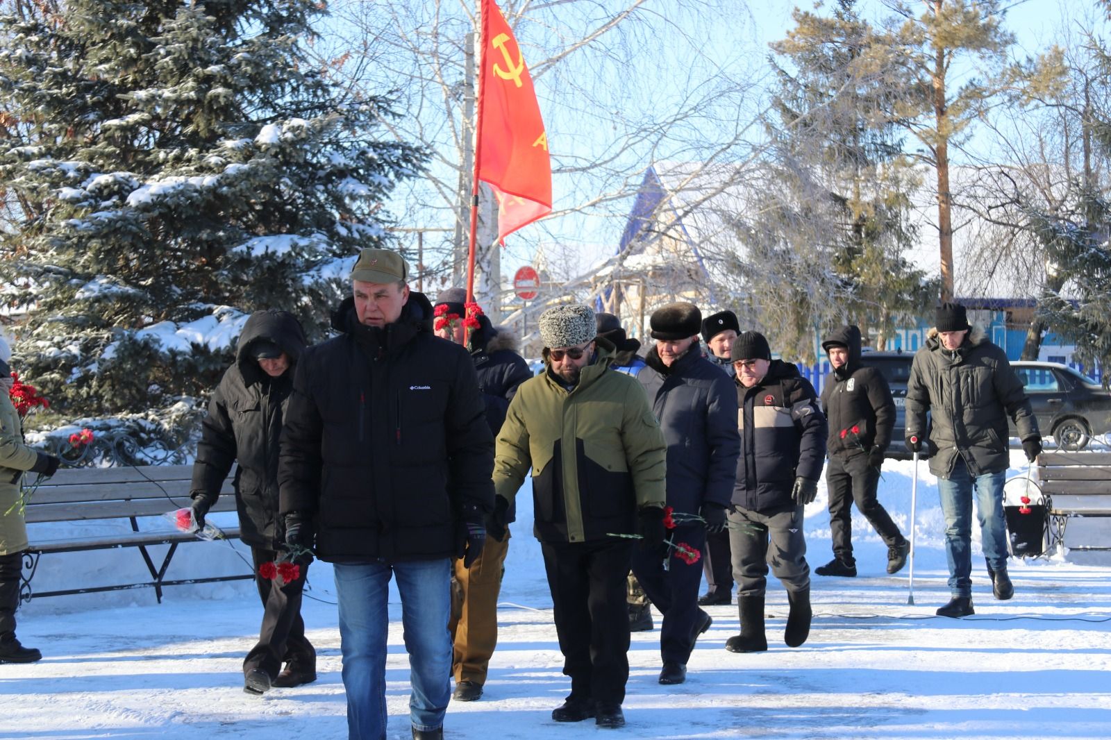 В Уруссу состоялся митинг, посвященный 35-годовщине вывода советских войск из Афганистана