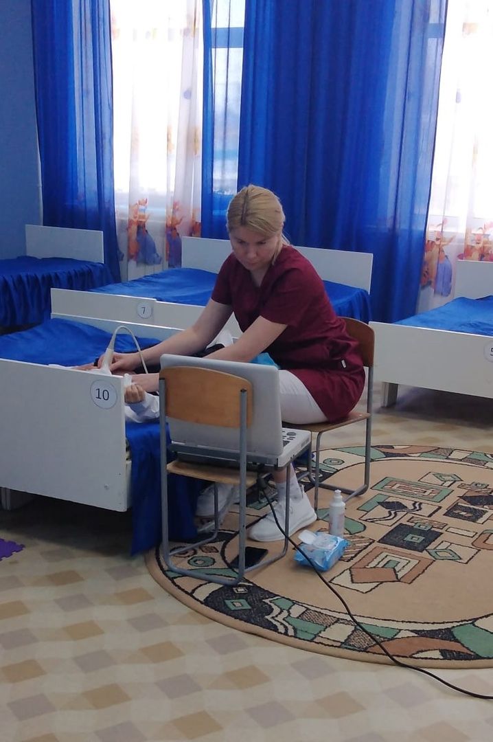 Подгорновские дети прошли медосмотр