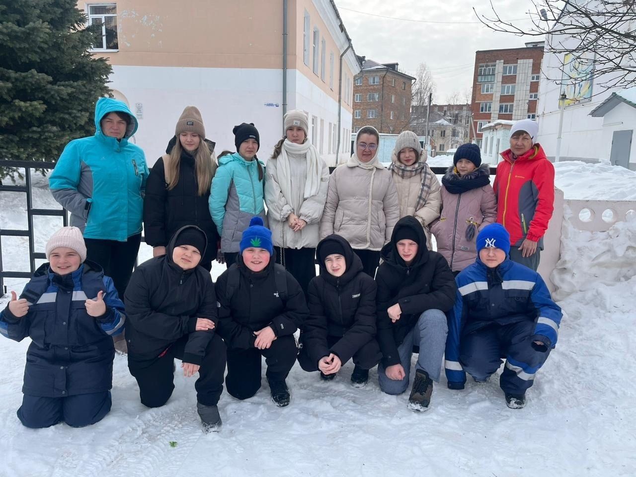 Юные экологи уруссинской школы №2 покатались на лыжах