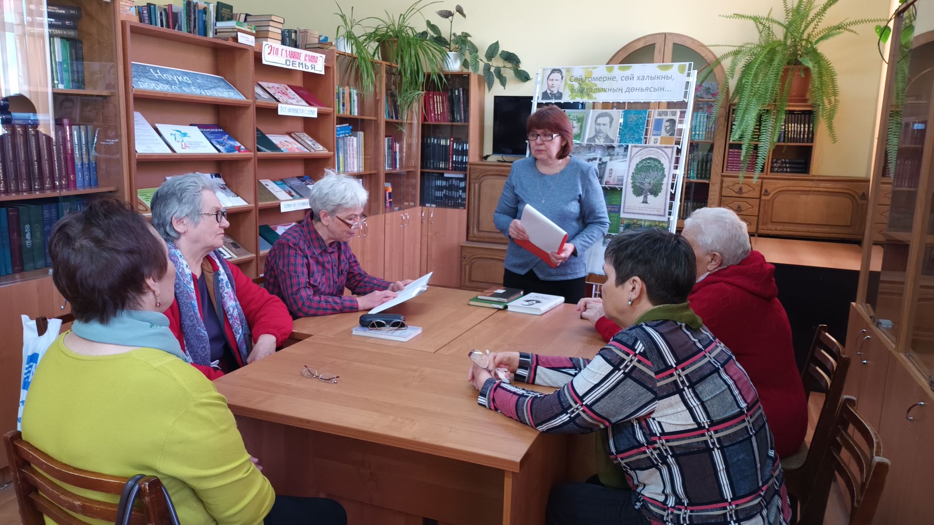 Мероприятие «Тукай - родник поэзии» прошло в Уруссинской ЦБС