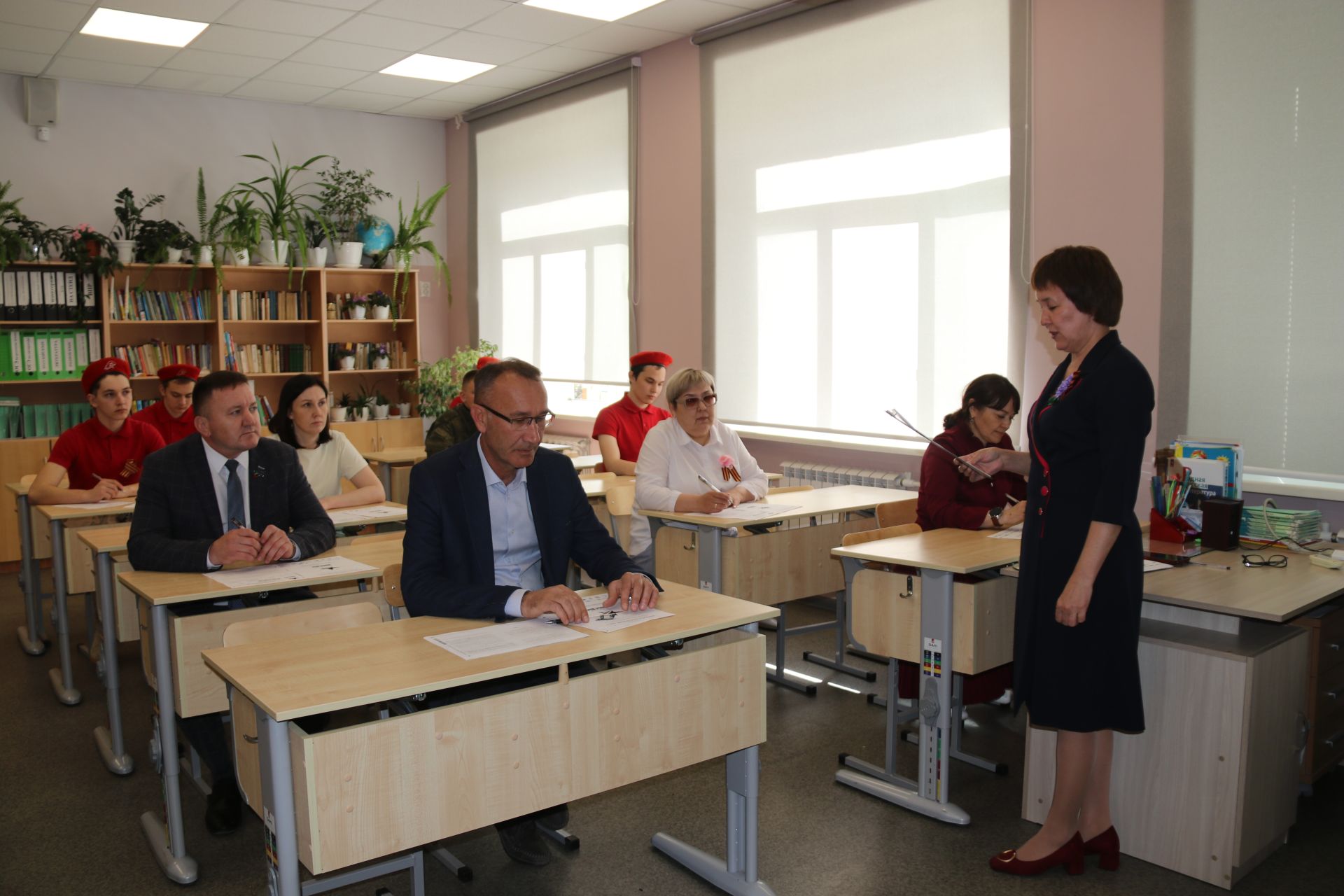В Ютазинском районе прошла Международная историческая акция «Диктант Победы»