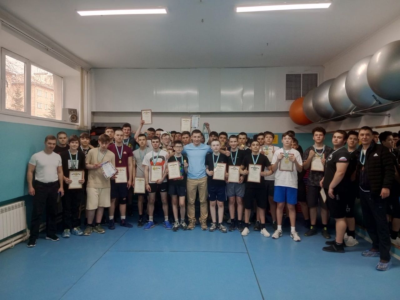 Гиревики СШ «Олимп»получили призовые медали