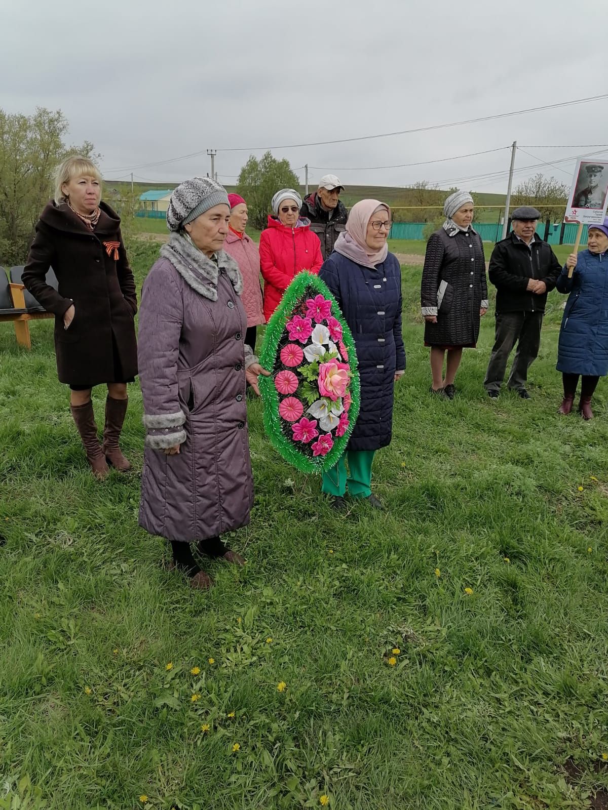 Сегодня в деревне Алма-Ата праздновали Великую Победу в ВОВ