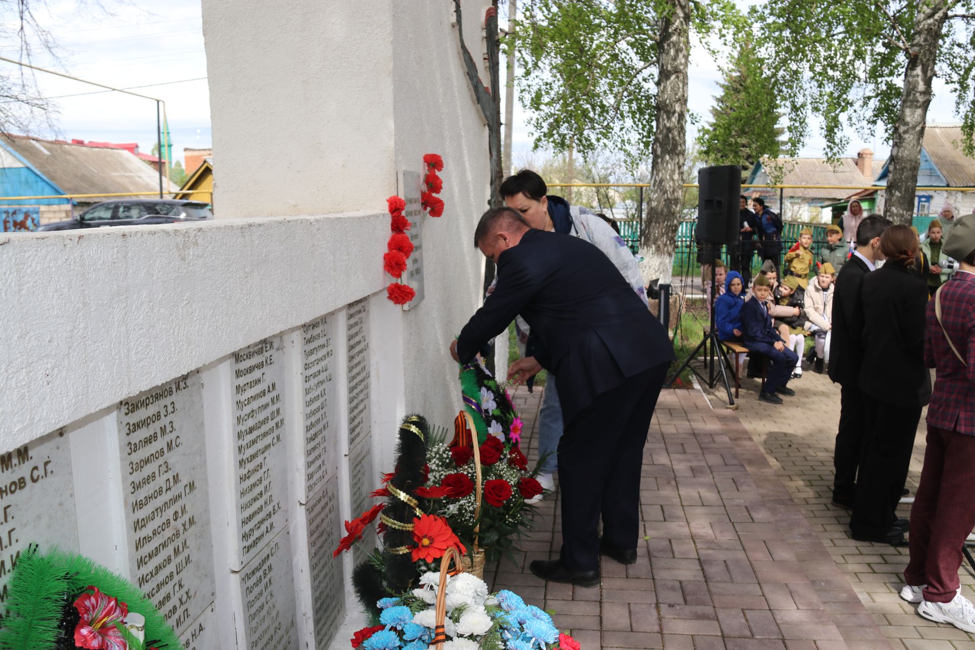 Ютазинские школьники напомнили важные даты ВОВ