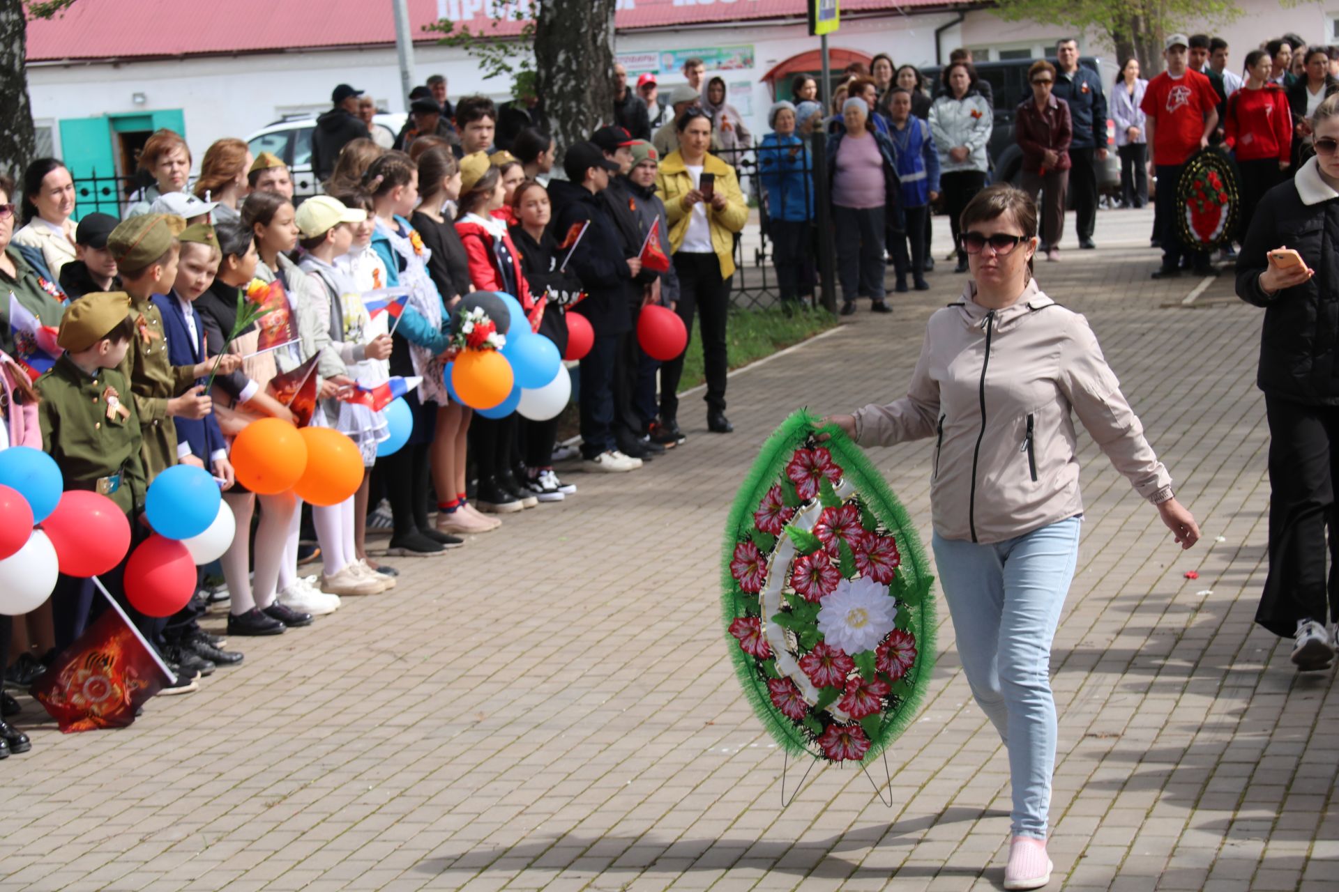 Ютазинские школьники напомнили важные даты ВОВ