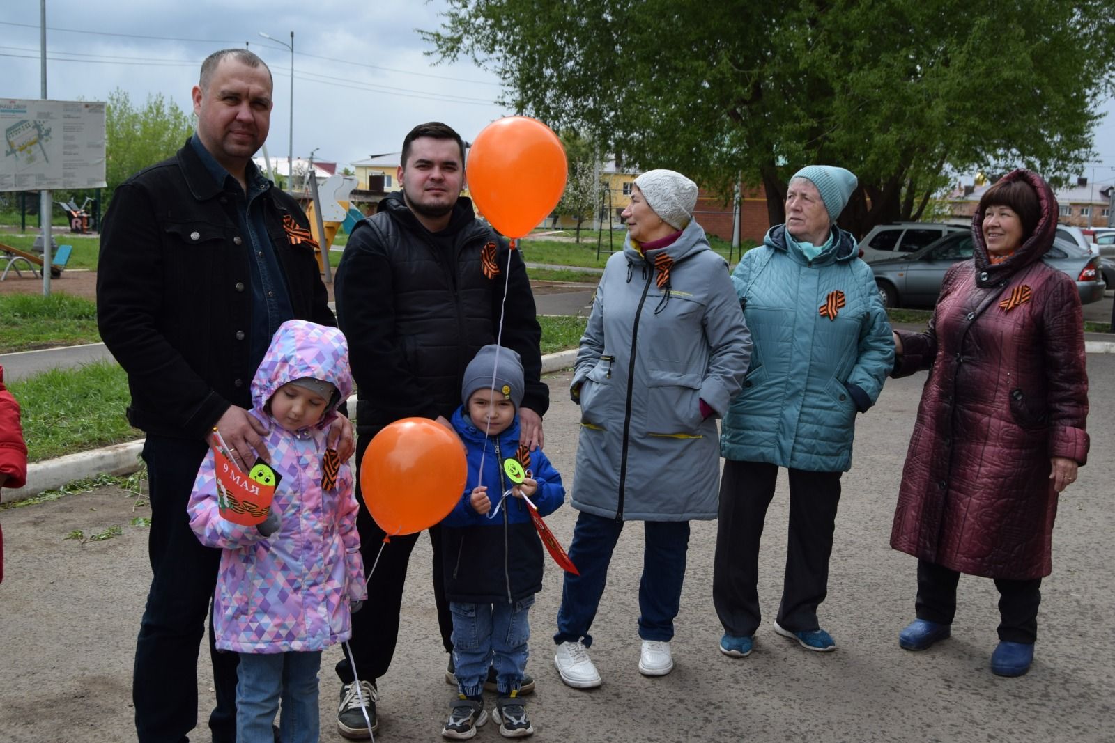 Уруссинские активисты ТОС организовали праздник в честь Дня Победы