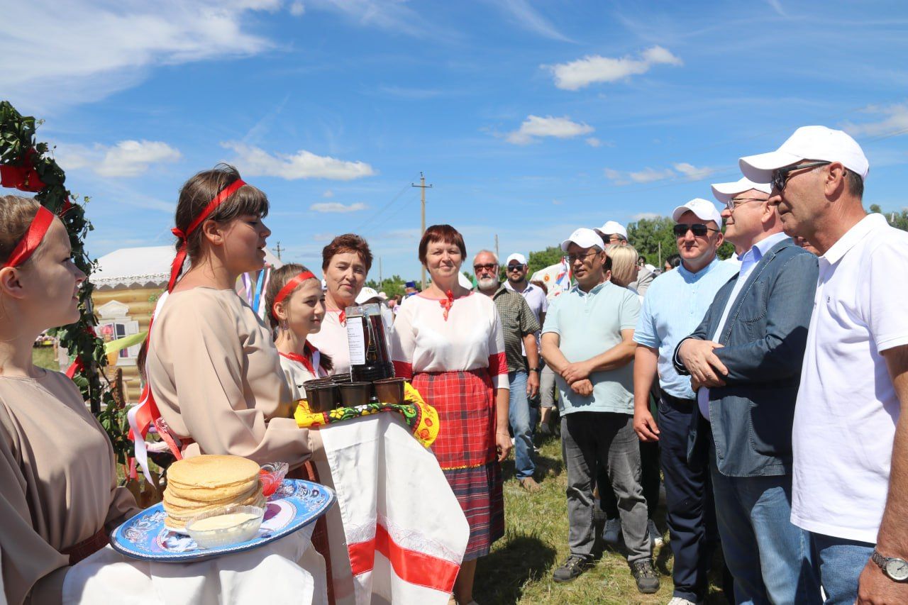 Праздник кумыса на ютазинской земле