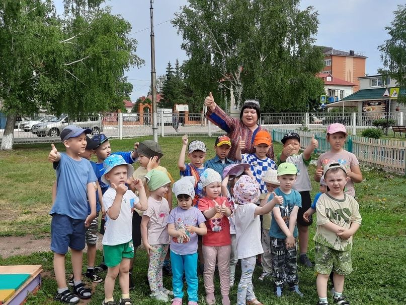 В Уруссинском детском саду прошел Сабантуй