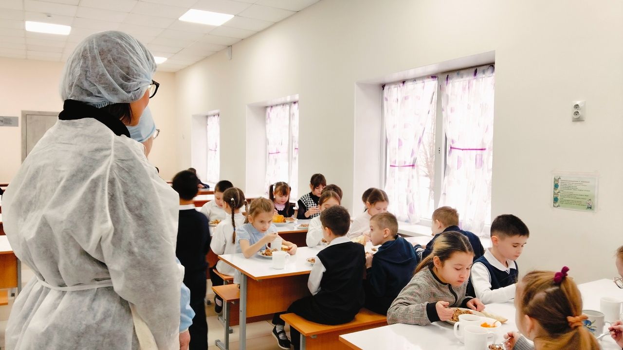 В Уруссинской школе № 3 был родительский контроль  горячего питания