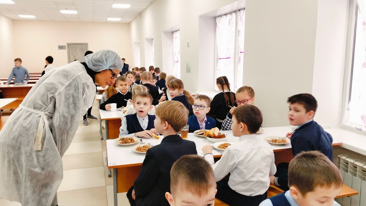 В Уруссинской школе № 3 был родительский контроль  горячего питания