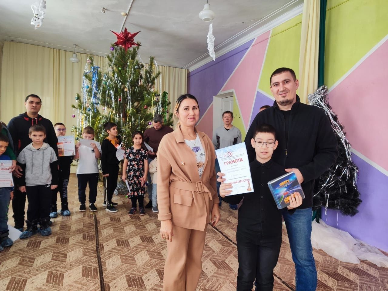 На базе Центра детского творчества состоялся новогодний семейный шахматный турнир