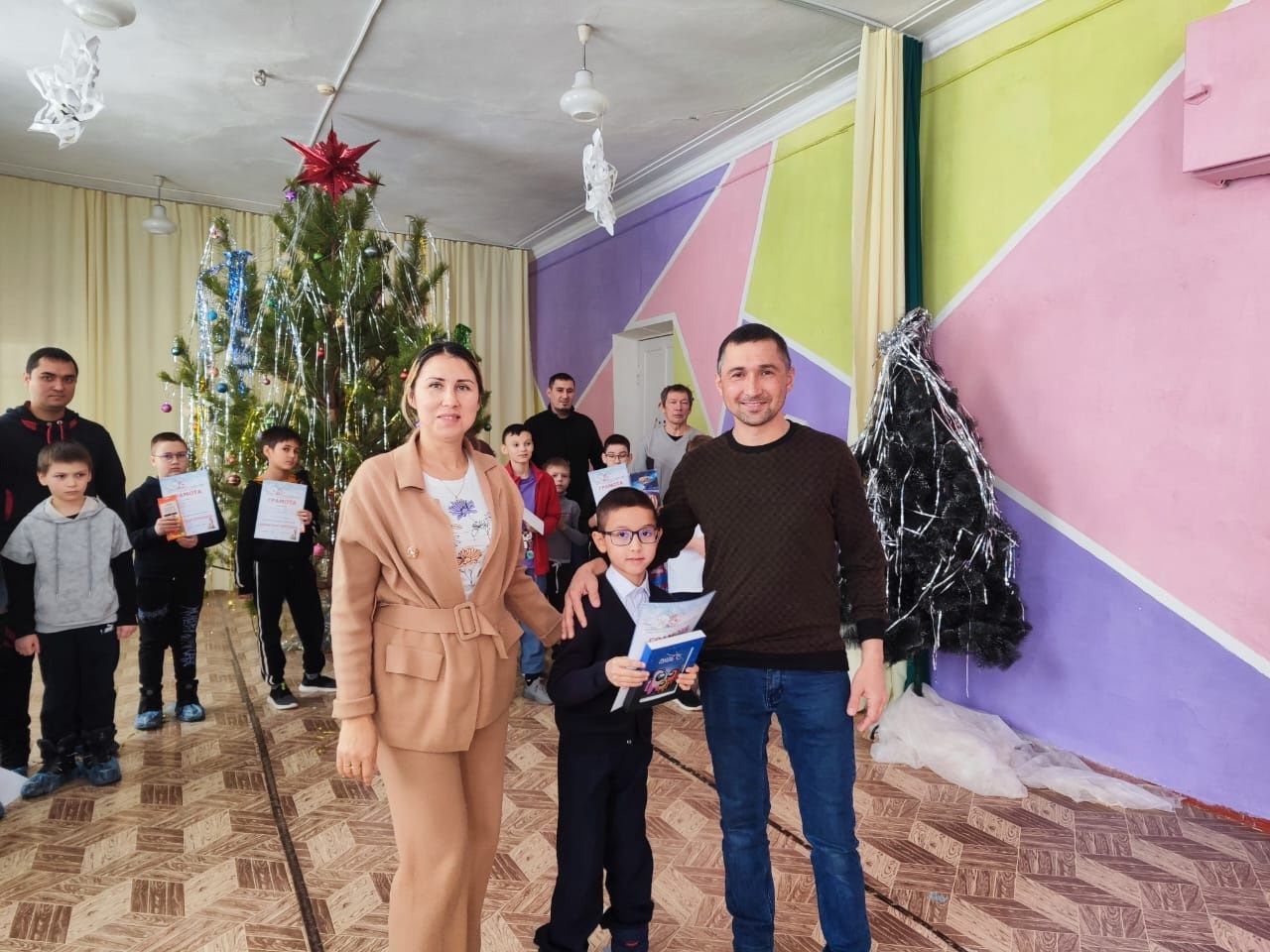 На базе Центра детского творчества состоялся новогодний семейный шахматный турнир