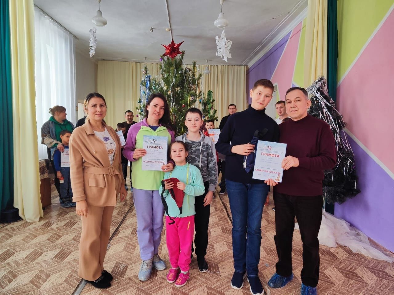 На базе Центра детского творчества состоялся новогодний семейный шахматный турнир