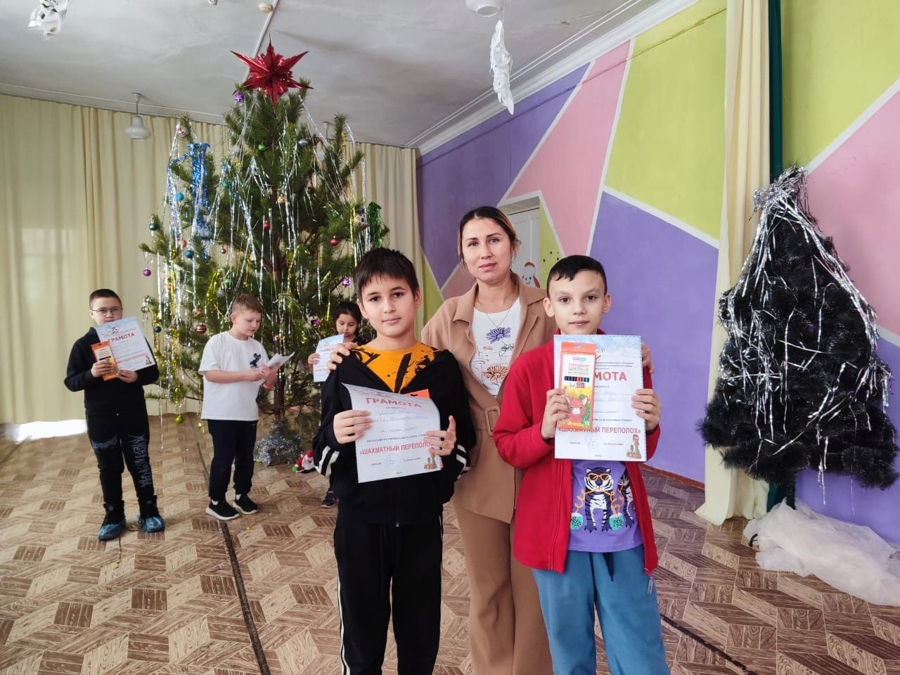 На базе Центра детского творчества состоялся новогодний семейный шахматный турнир