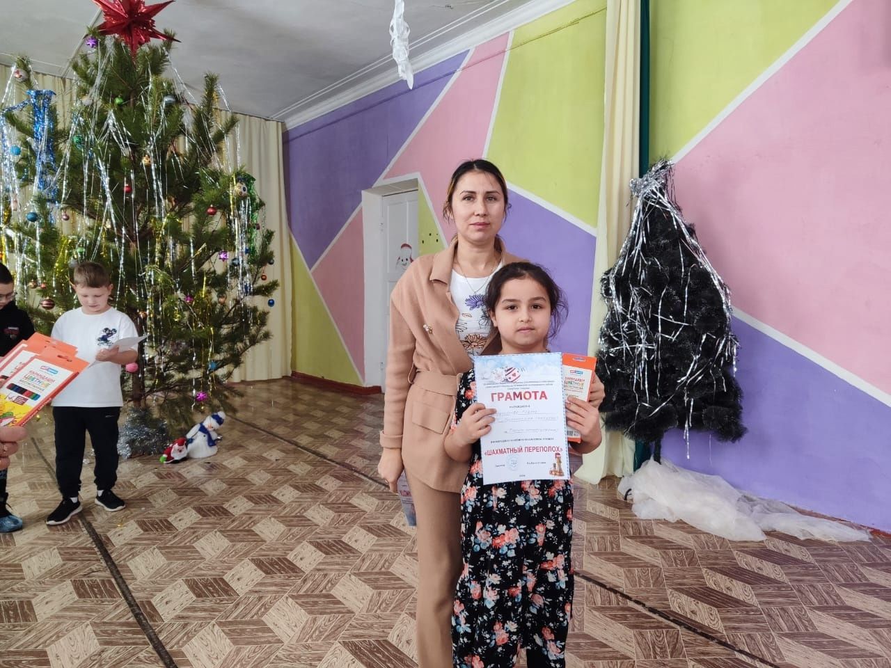 На базе Центра детского творчества состоялся новогодний семейный шахматный турнир