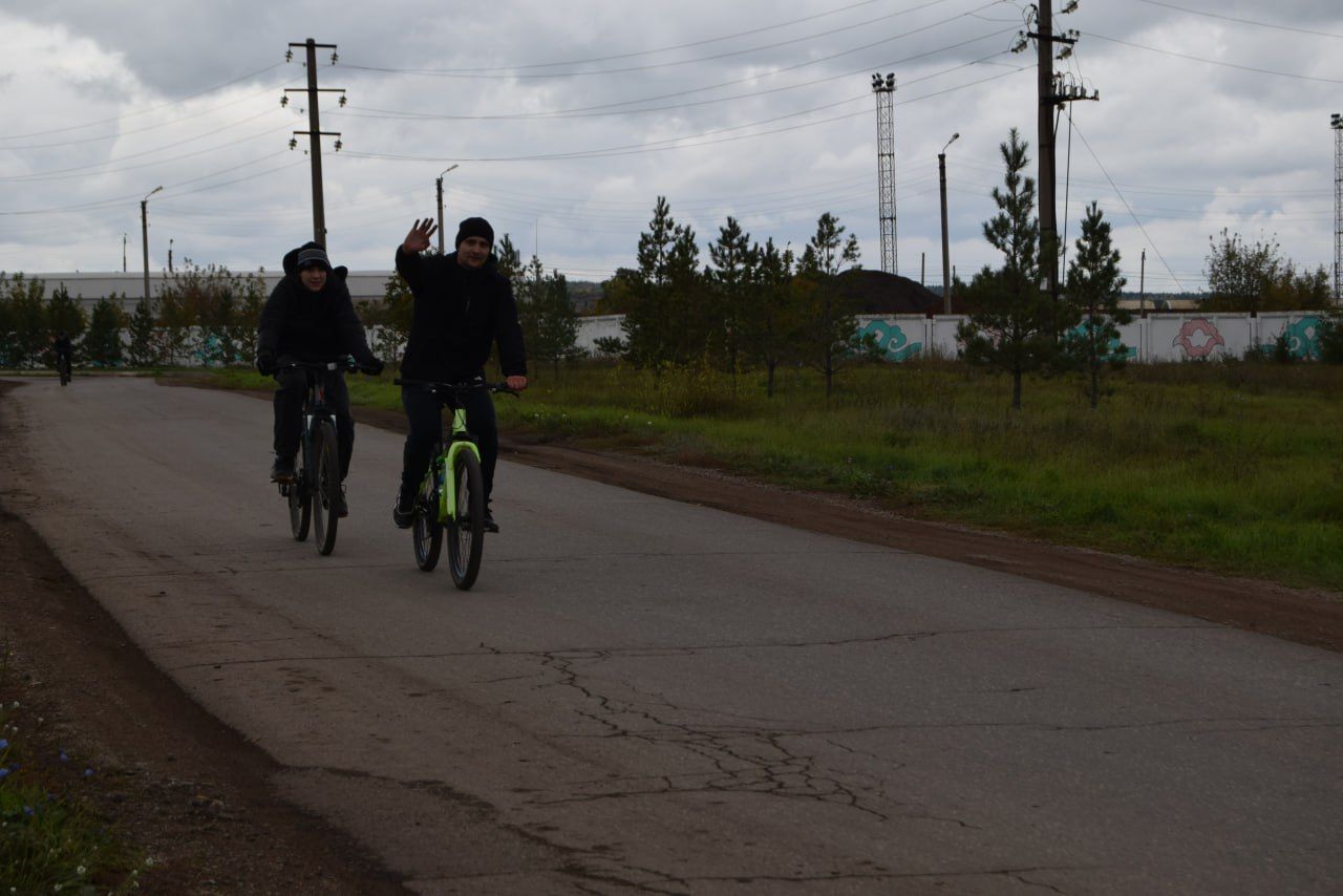 Уруссу: на велосипеде – за мир и дружбу!
