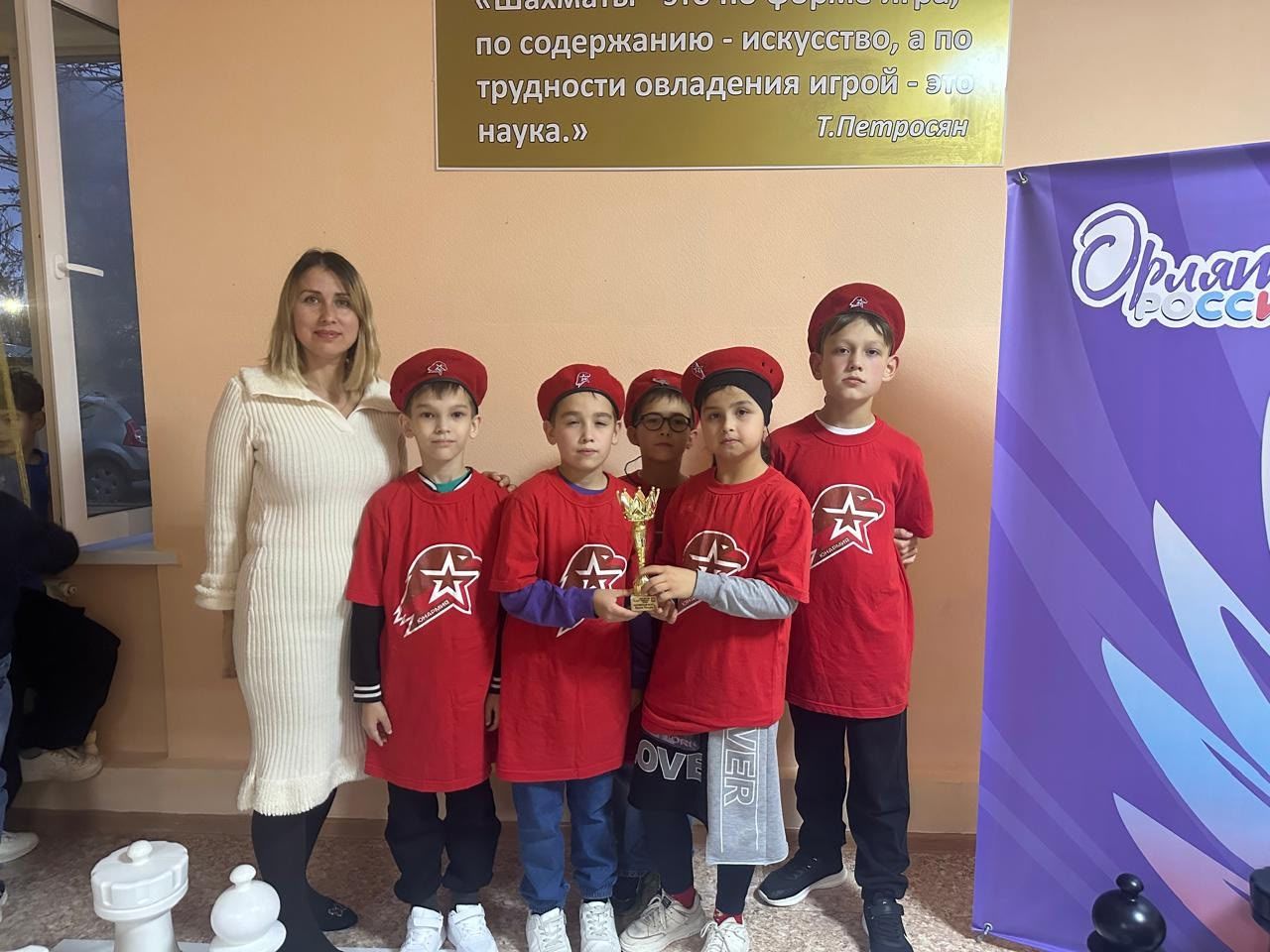 Уруссинская гимназия: блестящие результаты на шахматном турнире