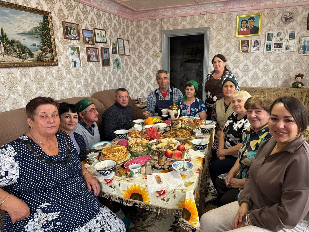 Сохранение народных традиций на празднике «Каз өмәсе»