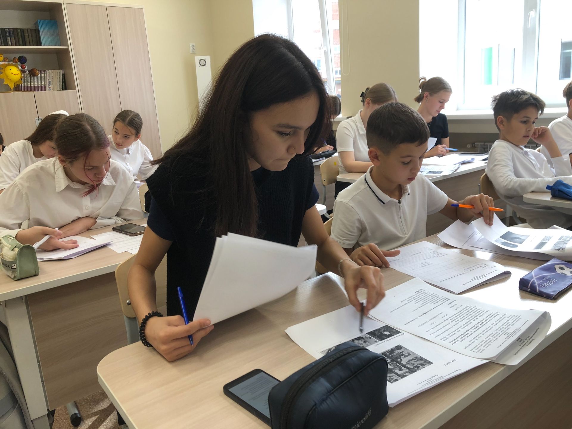 В Уруссинской школе №2 состоялась олимпиада по искусству