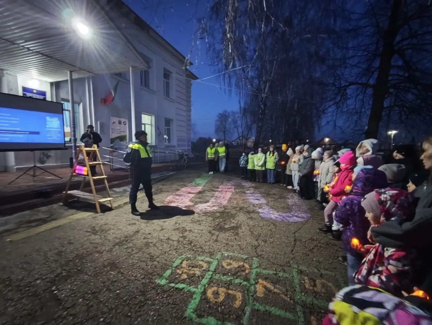 В Ютазинском районе прошла акция памяти жертв ДТП «Белые голуби»