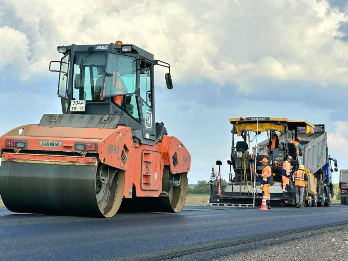 В Татарстане в 2025 году по нацпроекту отремонтировано 200 км дорог