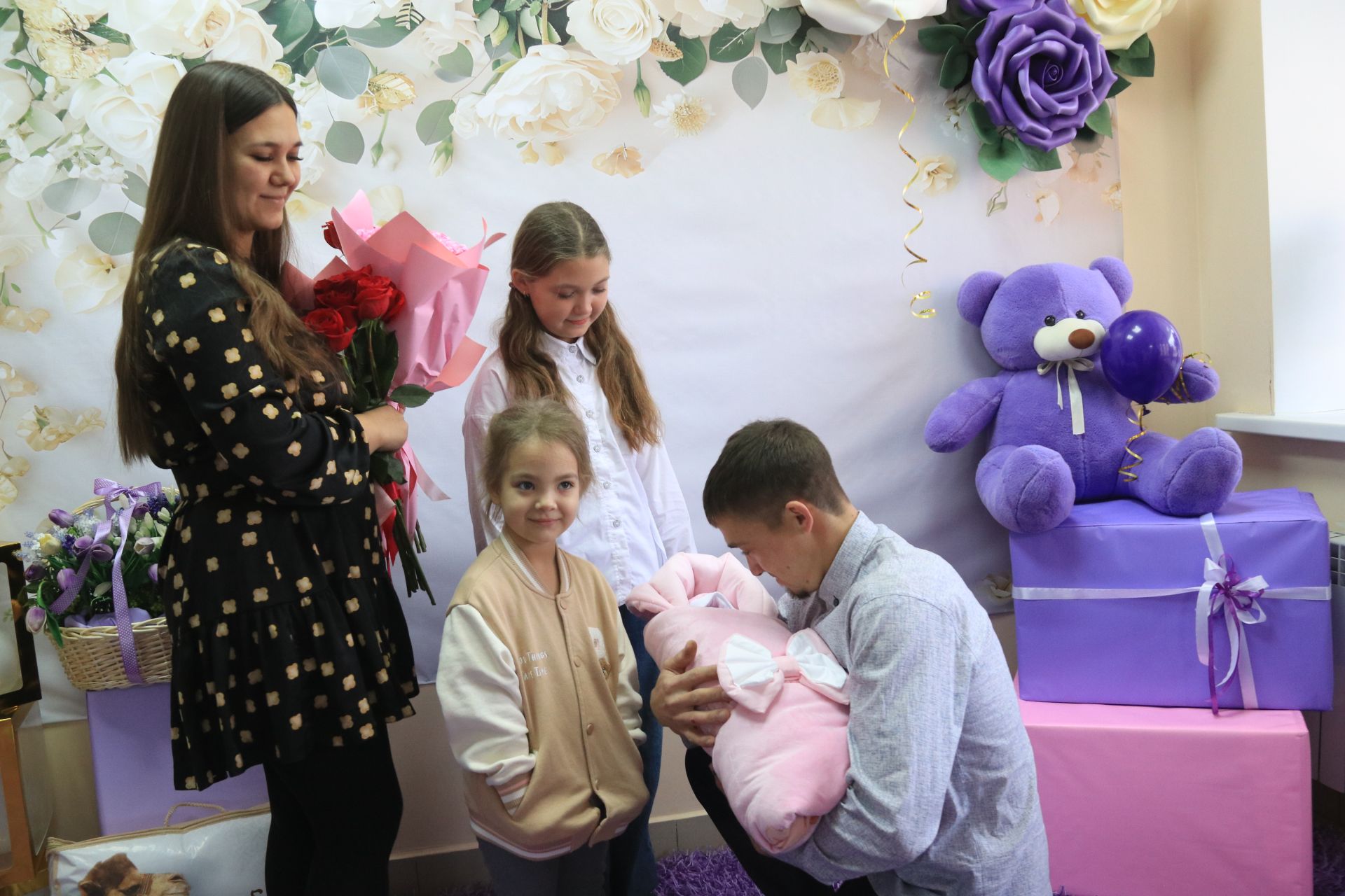 Добрые вести из Уруссинского роддома: у Сабировых пополнение