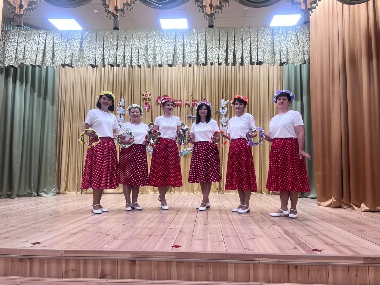 Байрякинки заслуженный отдых совмещают с гимнастикой