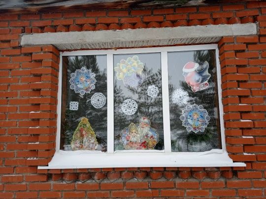 Волшебство новогодних окон