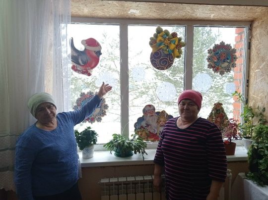 Волшебство новогодних окон