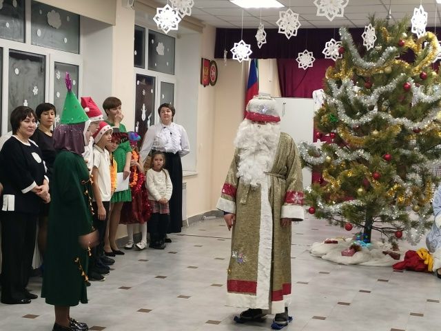 Волшебный новогодний праздник в школе-интернате