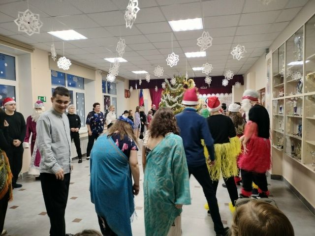 Волшебный новогодний праздник в школе-интернате