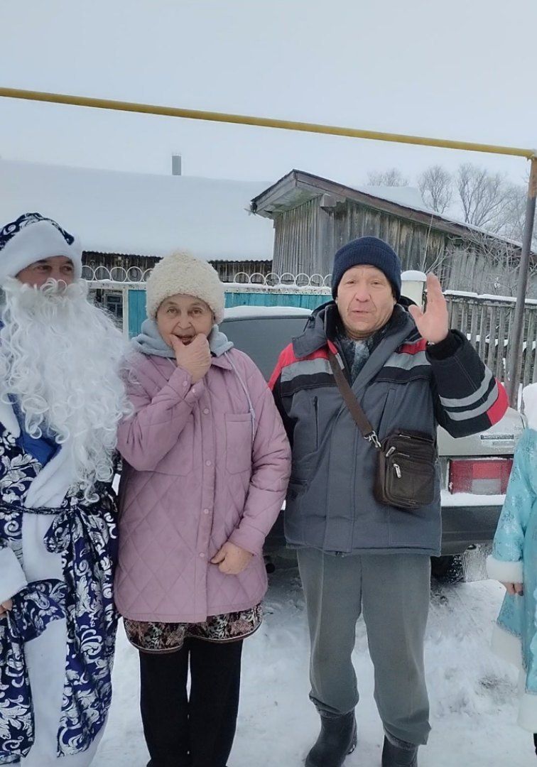 Новогоднее поздравление для сельчан