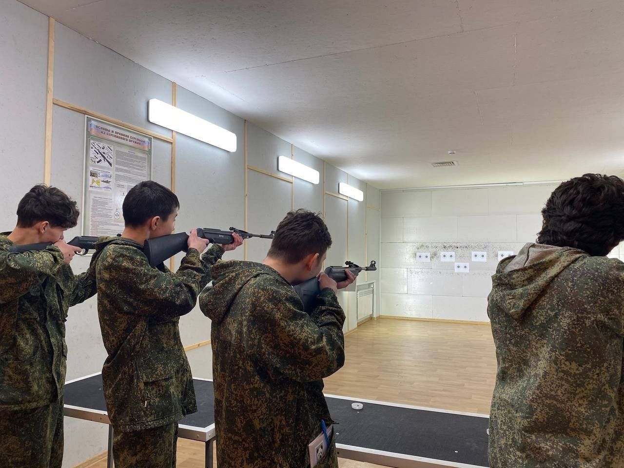 Учащиеся гимназии активно включились в программу учебно-военных сборов «Авангард»