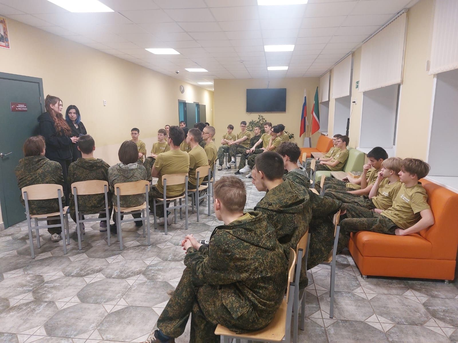 Учащиеся гимназии активно включились в программу учебно-военных сборов «Авангард»