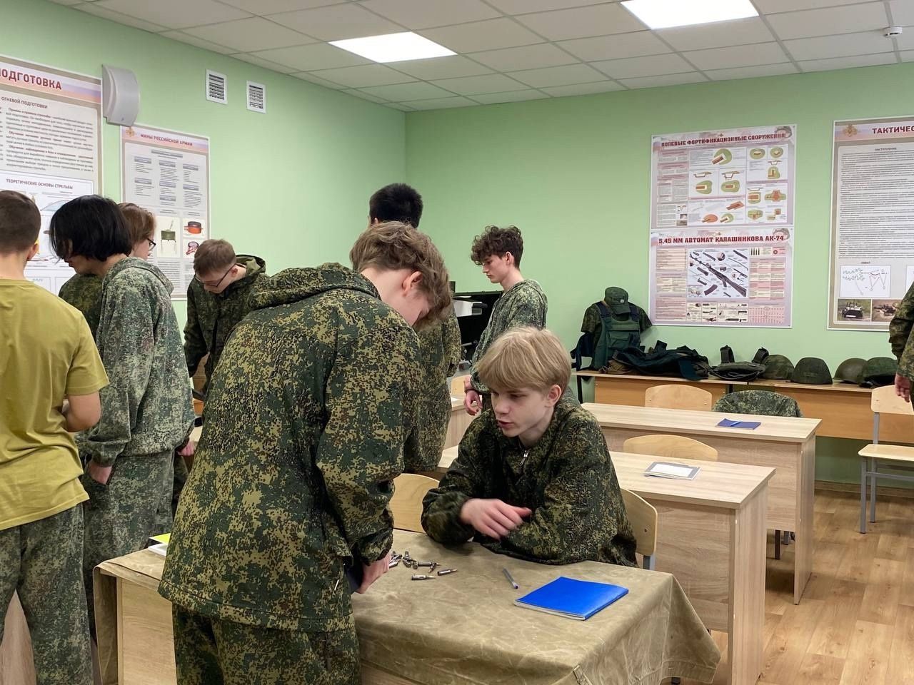 Учащиеся гимназии активно включились в программу учебно-военных сборов «Авангард»