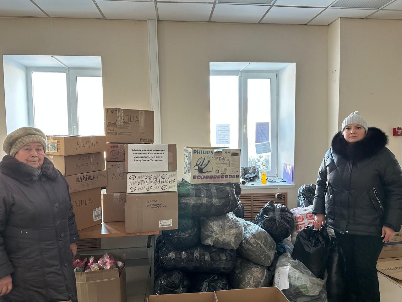 Жители Ютазинского района  продолжают собирать гуманитарную помощь бойцам СВО