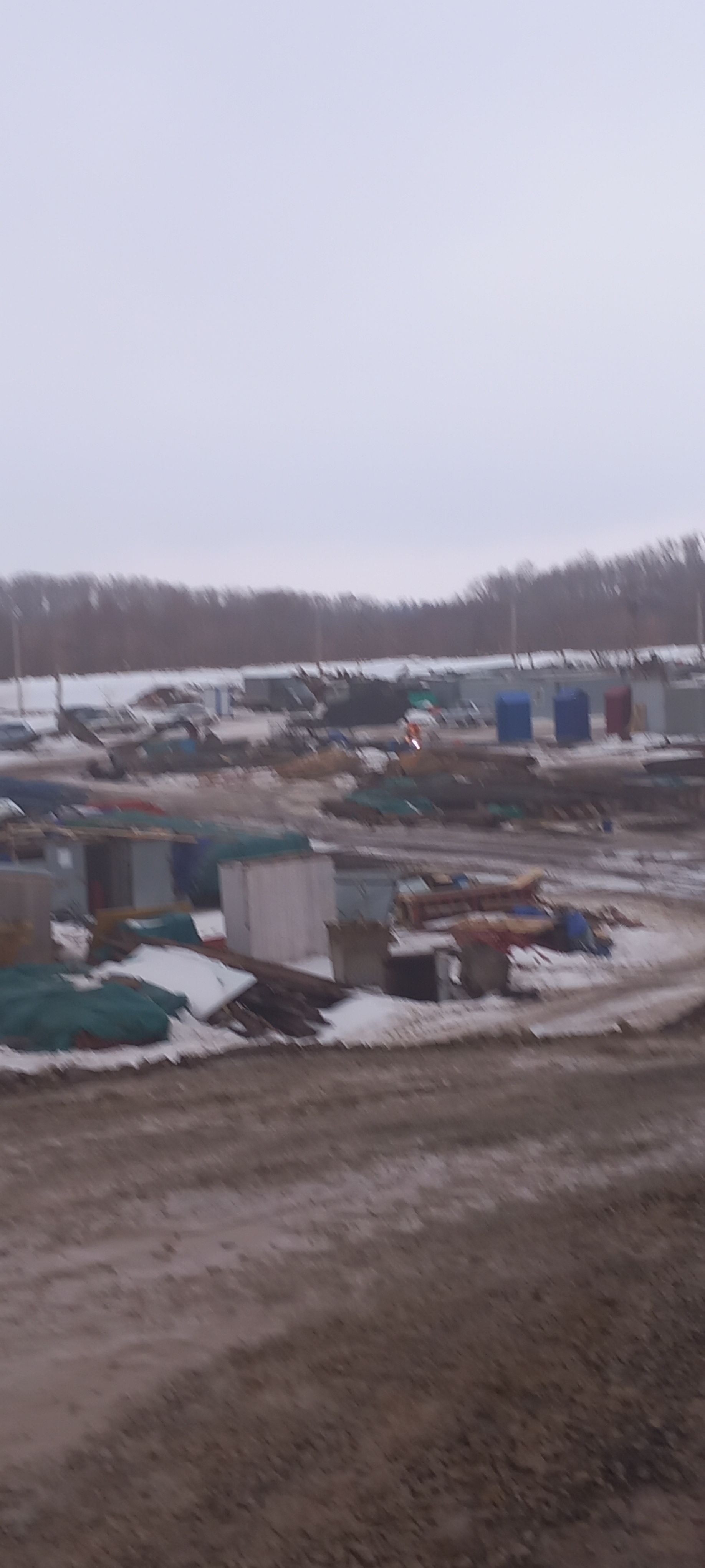 Продолжается реконструкция моста через реку Ик