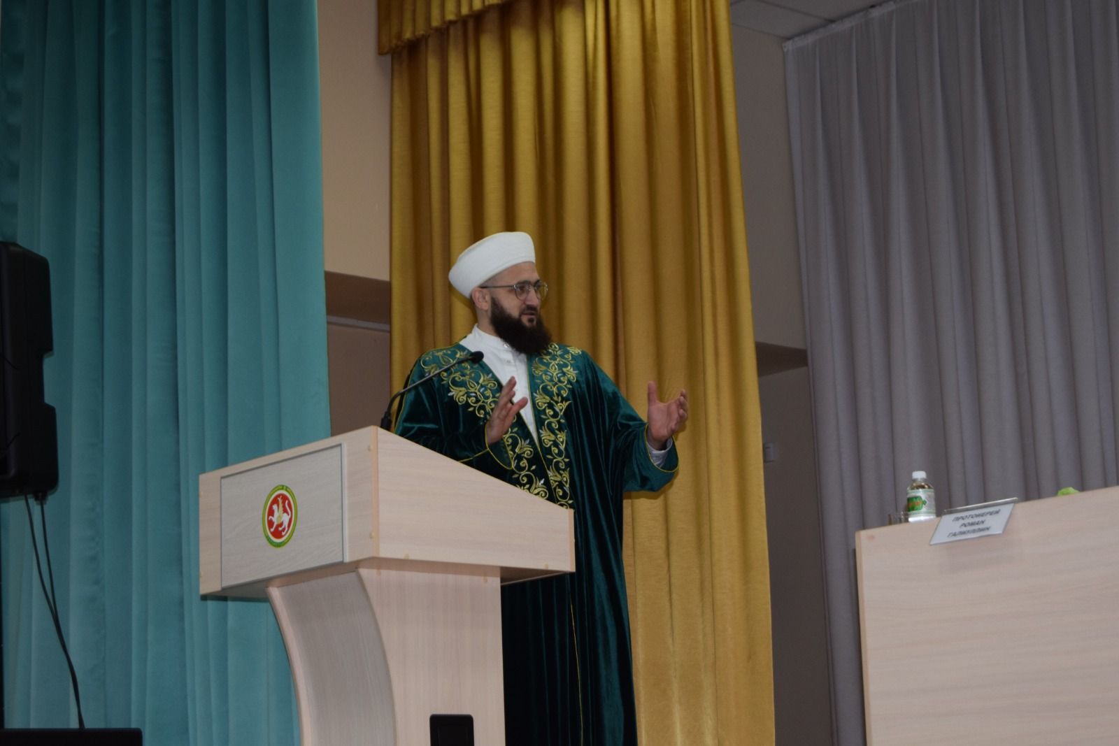 Ютазинский район посетил муфтий Татарстана Камиль-хазрат Самигуллин