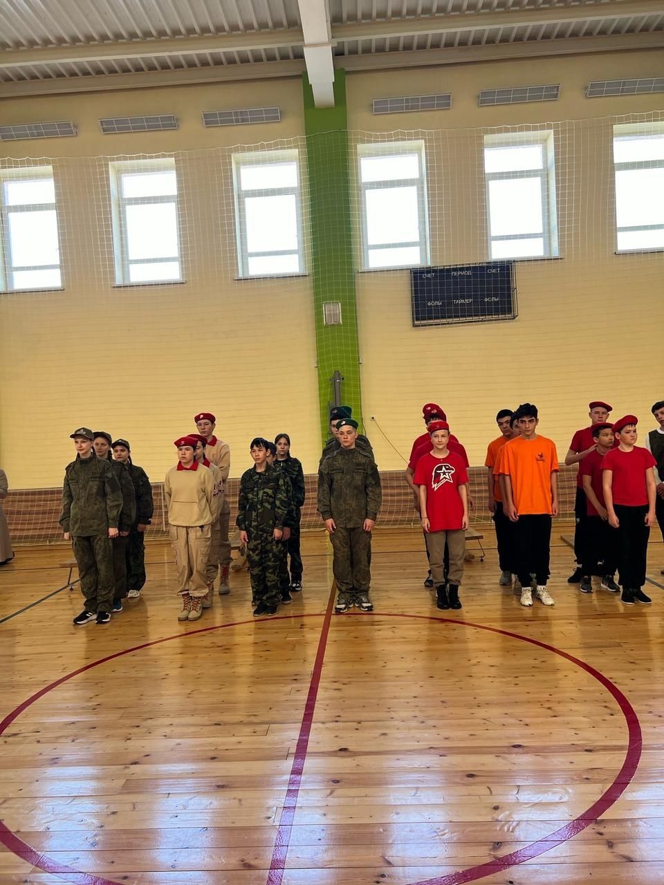 Военно-спортивное Первенство памяти Героя Советского Союза Фатиха Шарипова прошло в Уруссинской школе №3