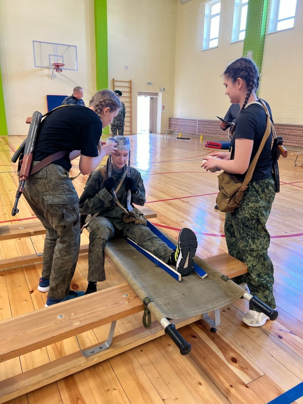 Военно-спортивное Первенство памяти Героя Советского Союза Фатиха Шарипова прошло в Уруссинской школе №3