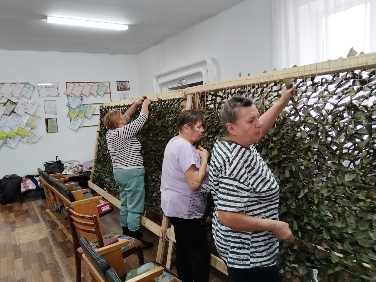 Маскировочные сети для участников СВО: важный вклад в обеспечение безопасности