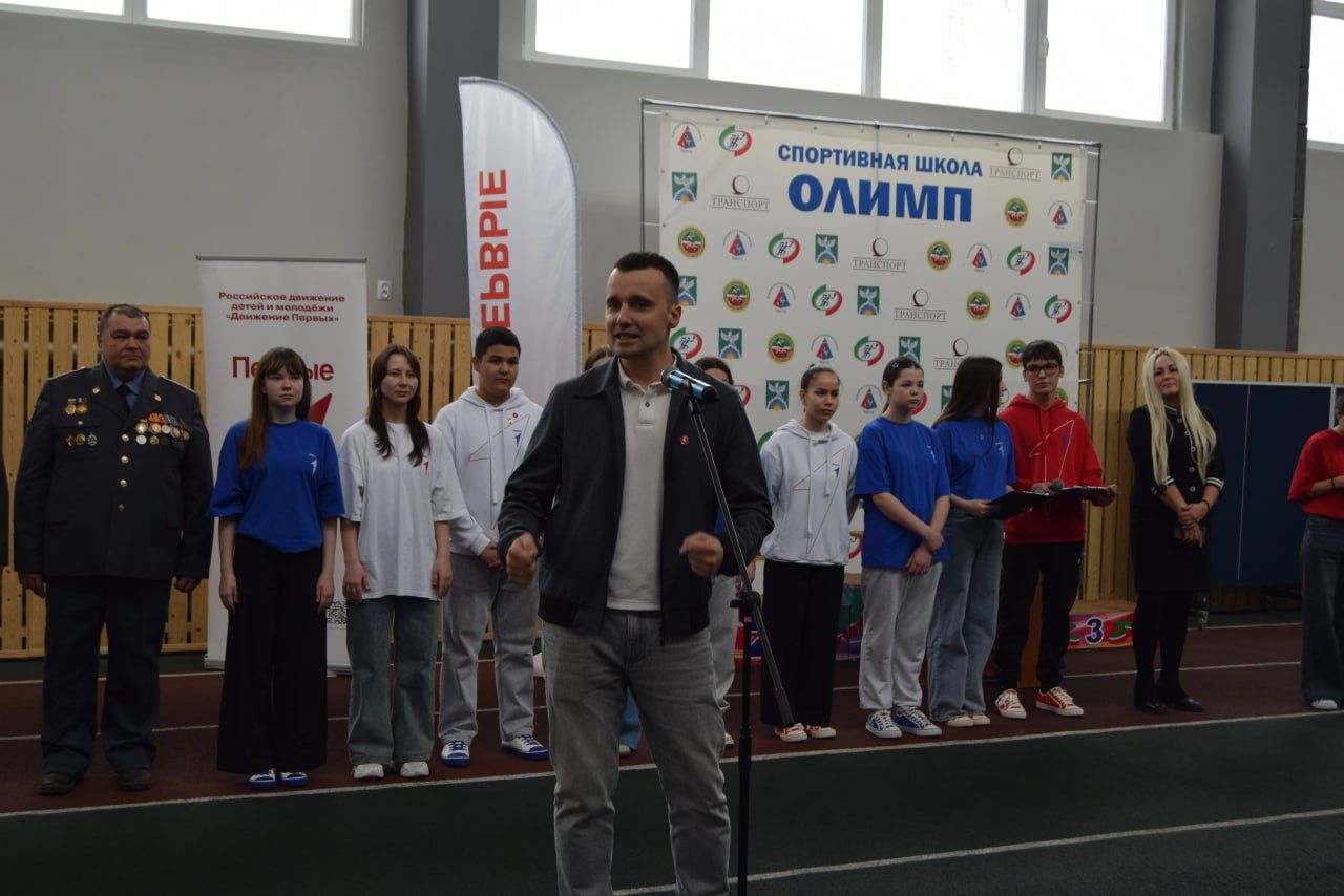 Уруссу: «Олимп» приветствовал участников «Зарницы»