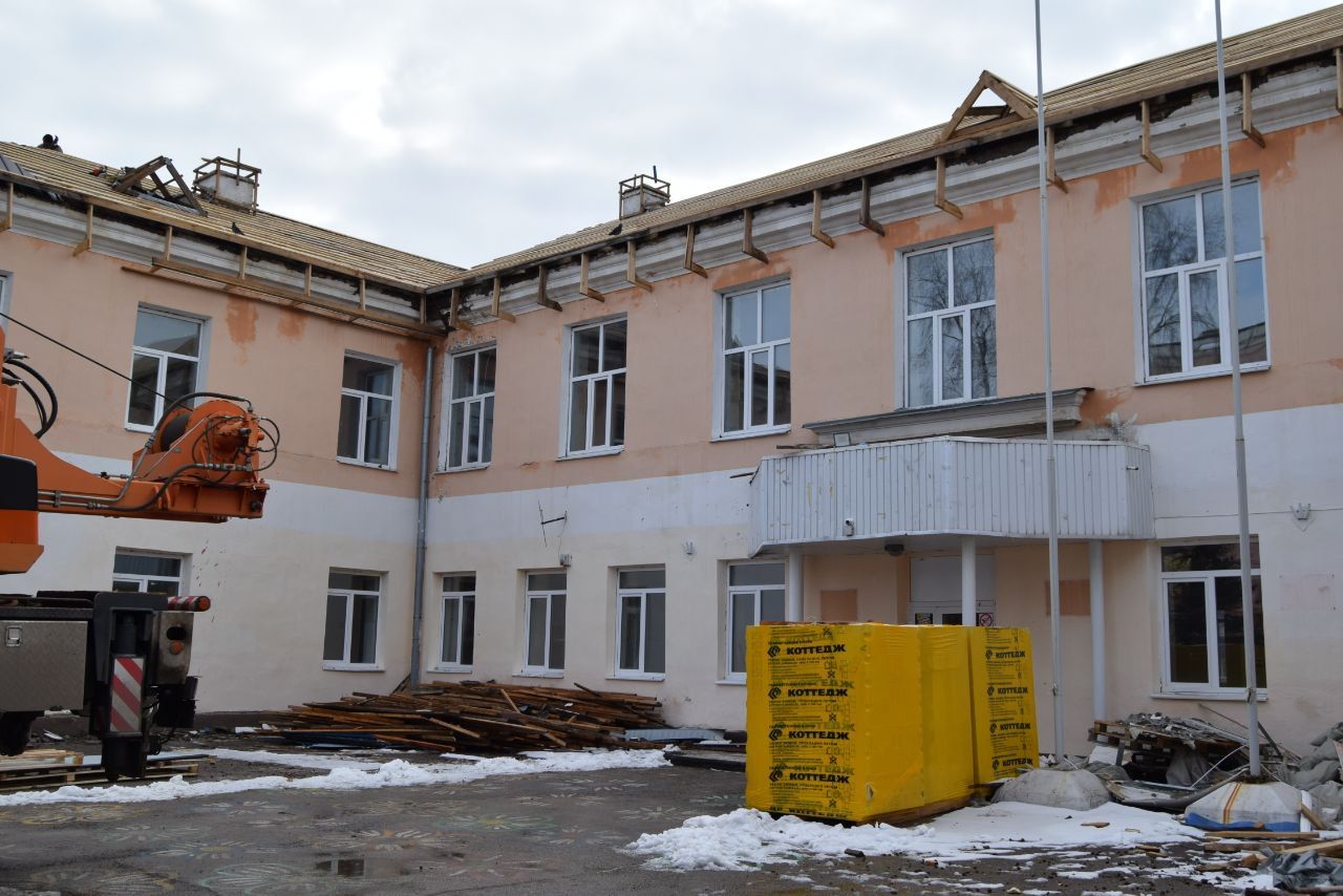 В трех социальных объектах полным ходом идет капремонт