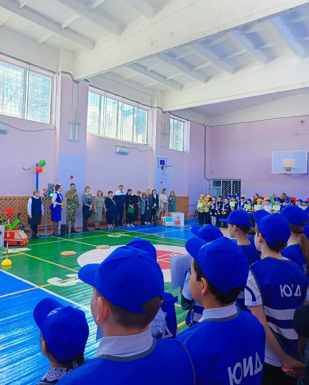 Учащиеся школы приняли участие в конкурсе «Безопасное колесо»