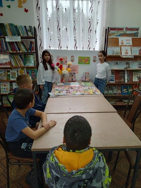 Литературная игра «А ну-ка, девочки!» в Дым-Тамакской сельской библиотеке