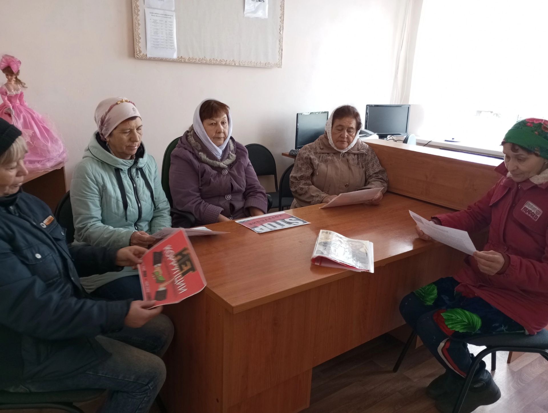 В Каклы-Кульском СДК прошел круглый стол «Я против коррупции»