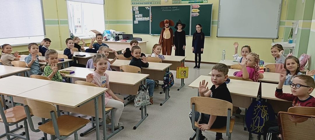 Первый школьный день будущих первоклассников