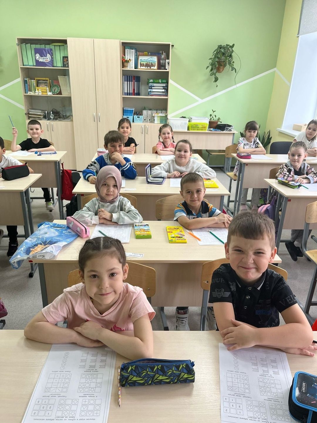 Первый школьный день будущих первоклассников