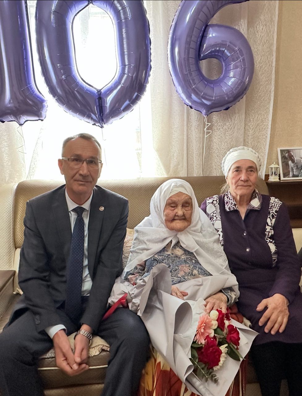 Долгожительница из Ютазов  Мухтарама Хайртдинова  встретила 106-ю весну